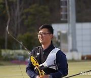 양궁 김우진 2관왕…남자단체전·혼성전 金