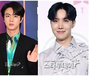 ‘군 복무’ BTS 진·제이홉, 슈가 콘서트 찾아 ‘칼각 경례’