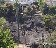 Hollywood Hills Brush Fire