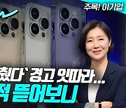 ‘성장세 멈췄다’ 경고 잇따라...애플 실적 뜯어보니 (영상)