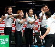 ‘김가영 활약’ 하나카드, 블루원리조트 꺾고 PBA 팀리그 단독 1위