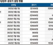 줄줄이 최상단 뚫은 새내기주… 공모가 뻥튀기 논란 여전