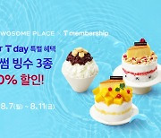 투썸플레이스, 8월 SKT T day 빙수 30% 할인 및 카카오뱅크 제휴 할인 이벤트 실시