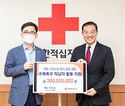 예수그리스도후기성도교회, 수재의연금 3억 8000만원