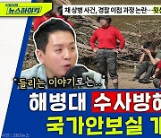 [뉴스하이킥] '과실치사'가 '항명'으로.. 해병대 '수사 방해' 논란, 국가안보실 개입?