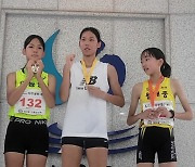 가평중 김정아, 추계 중·고육상 여중 800m 金