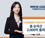 미래에셋, 스트립채권형 TIGER ETF 2종 순자산 2000억 돌파