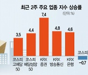 "테마보다 안정성"···벌써 달리는 고배당주