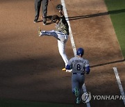 Dodgers Padres Baseball