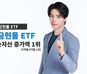 한투운용 'ACE KRX금현물' 원자재 ETF 중 1년 순자산 증가 1위