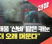 11년 전 태풍 ‘산바’ 닮은 카눈, “강하고 더 오래 머문다” [현장영상]