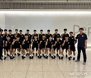 U-19 男핸드볼, 일본 누르고 25~28위 순위결정전