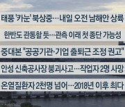 [이시각헤드라인] 8월 9일 뉴스워치