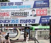 새변, 정당 현수막 헌법소원 청구 "평등권 · 환경권 침해"