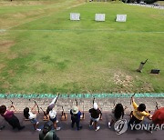 볼리비아 스카우트 대원들 국궁 체험