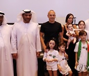 UAE SOCCER INIESTA EMIRATES CLUB