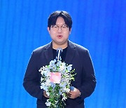 [ST포토] 비욘드뮤직 이장원 대표 '수상자를 발표합니다'