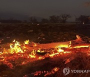 "산불 경보 안 울려"…재난 영화 방불케한 탈출 순간