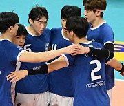 프로배구 현대캐피탈, 한국전력 꺾고 컵대회 조 3위로 마무리