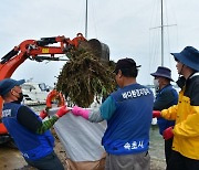 속초시, 주말에도 태풍 카눈 피해 복구 '속도'