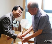 서강석 송파구청장, 애국지사 자택 방문