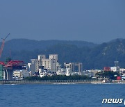 모습 갖춰가는 포항 동빈대교