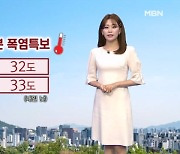 [날씨] 전국 대부분 폭염특보…당분간 내륙 소나기