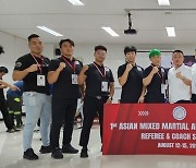 MMA 국가대표 선수단, 제1회 아시아 선수권대회 출정...16일 출국 완료