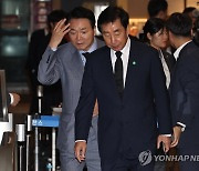 윤기중 연세대 명예교수 빈소 찾은 성일종-김성태