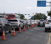 제주국제공항 앞 지하차도 임시개통