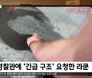 [이 시각 세계] 경찰관에 '긴급 구조' 요청한 라쿤