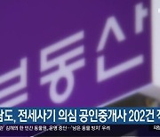 경상남도, 전세사기 의심 공인중개사 202건 적발