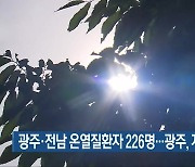 광주·전남 온열질환자 226명…광주, 지난해 3배