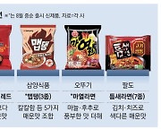 화끈·칼칼·알싸 … 라면 매운맛의 진화