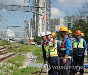 한문희 코레일 사장, 열차 운행 많은 수도권 현장 안전 점검