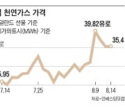 [WEEKLY BIZ] 다시 가격 폭등한 유럽 천연가스