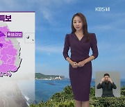 [오후날씨 꿀팁] 밤까지 중부 소나기…남부·제주 비