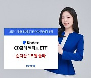 'KODEX CD금리액티브(합성)' ETF 순자산 1조원 돌파