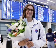 프로배구 기업은행, 새 외국인 아베크롬비 입국 "한국 생활 기대"