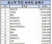 코스닥 주간 외국인 순매수 1위 ‘에코프로’