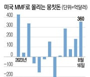 "고금리 길어진다"… 美 MMF에 뭉칫돈