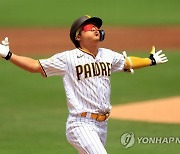 김하성, 'KBO 경력자' 켈리 상대 16호포 '쾅'...SD는 AZ에 DH 2경기 모두 패배