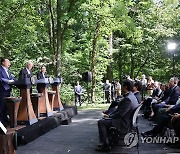 공동기자회견 발언하는 윤석열 대통령