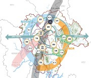 청주 '2대생활권·2도심·10지역중심'  2040년 비전 나와