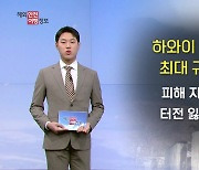 하와이, 최악의 산불 피해