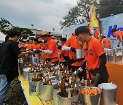 하이트진로, 전주가맥축제서 '켈리' 8만병 완판...“역대급 축제 성료”