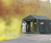 '핵 폭발 실제상황처럼'…헬기·차륜형 장갑차 동원된 을지훈련