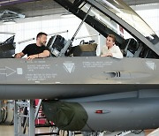 F-16 조종석에 앉은 젤렌스키