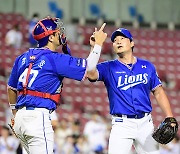 8월에만 7SV, KBO 최초 400SV까지 10SV 남았다…살아난 돌부처, 올해 또 하나의 역사 쓸까