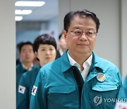 인선발표 참석하는 방기선 신임 국무조정실장